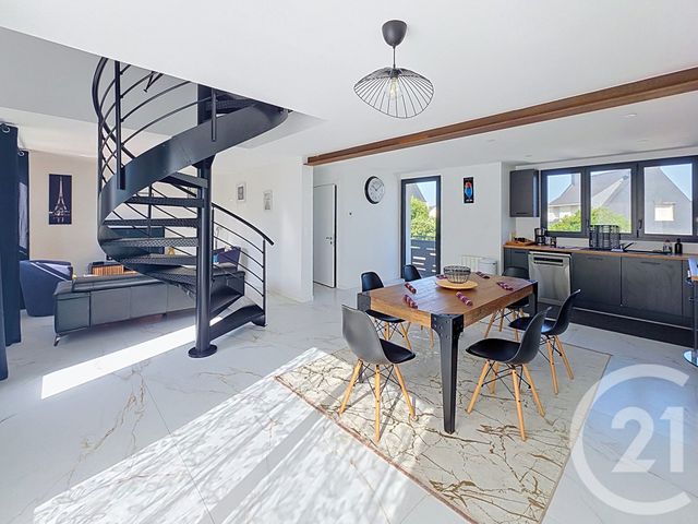Appartement F4 à vendre - 4 pièces - 90.79 m2 - PLOEMEUR - 56 - BRETAGNE - Century 21 Ploemeur Immobilier